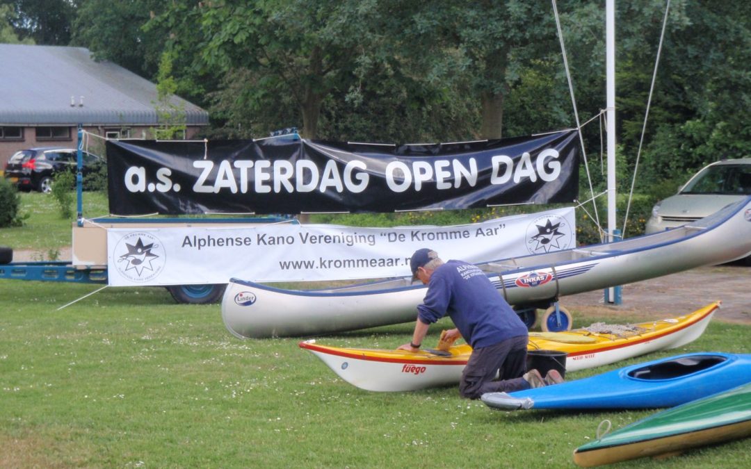 Open dagen AKV tegelijk met de roeivereniging Alphen