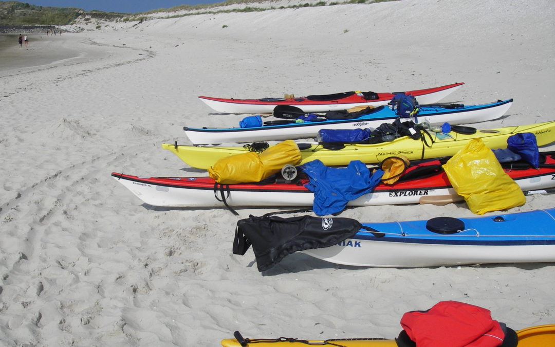 Zeekajakweek Duitse Wadden en voorbereidingsweekend 2017