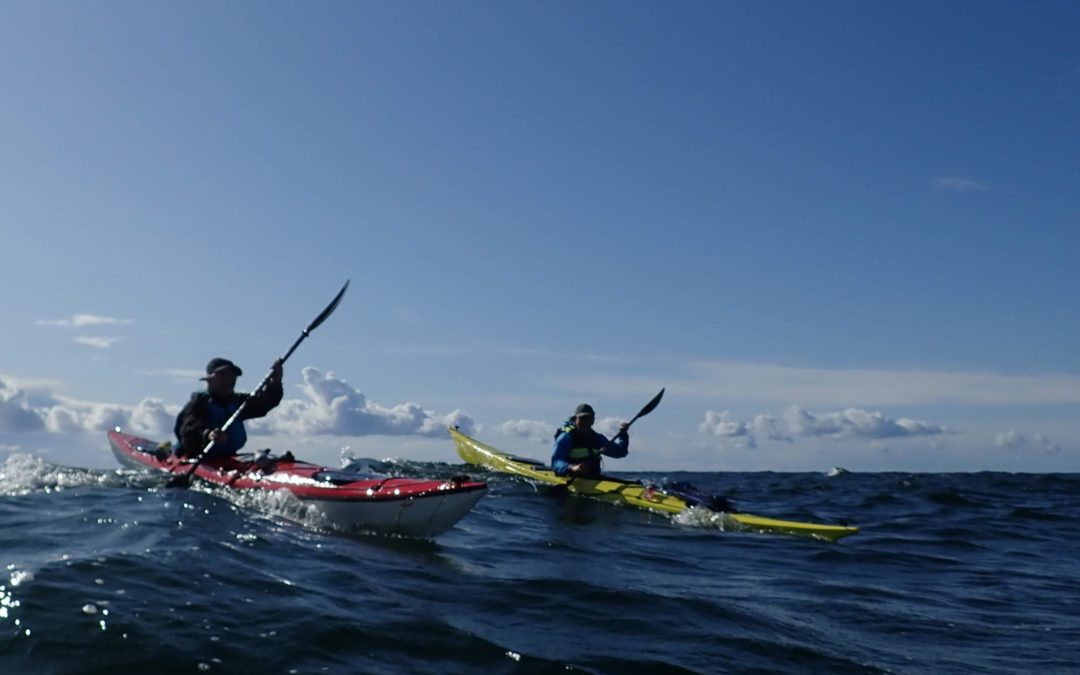 Zeetrektocht bij Fyn Denemarken