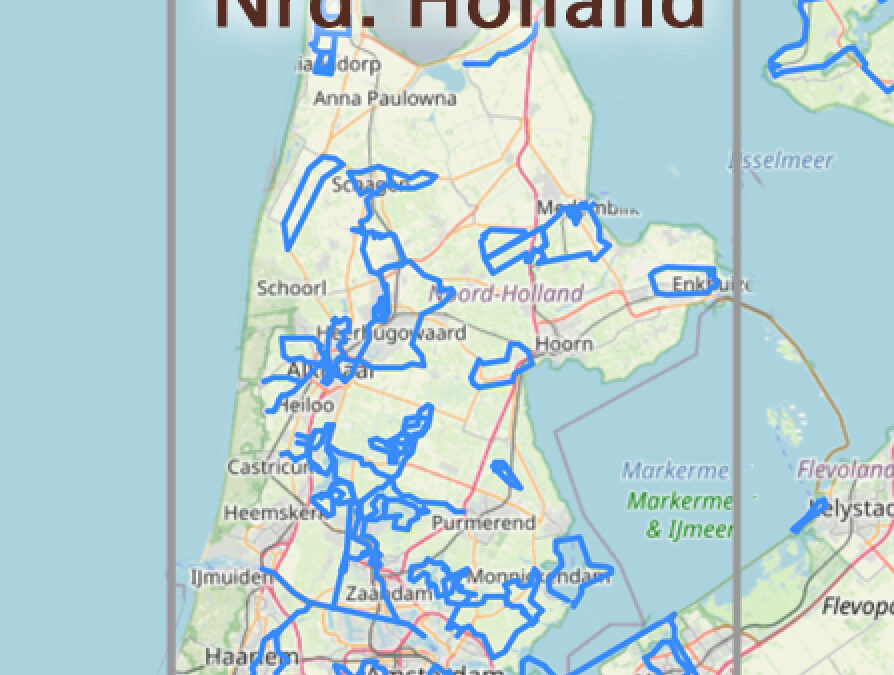 Routes in Noordholland