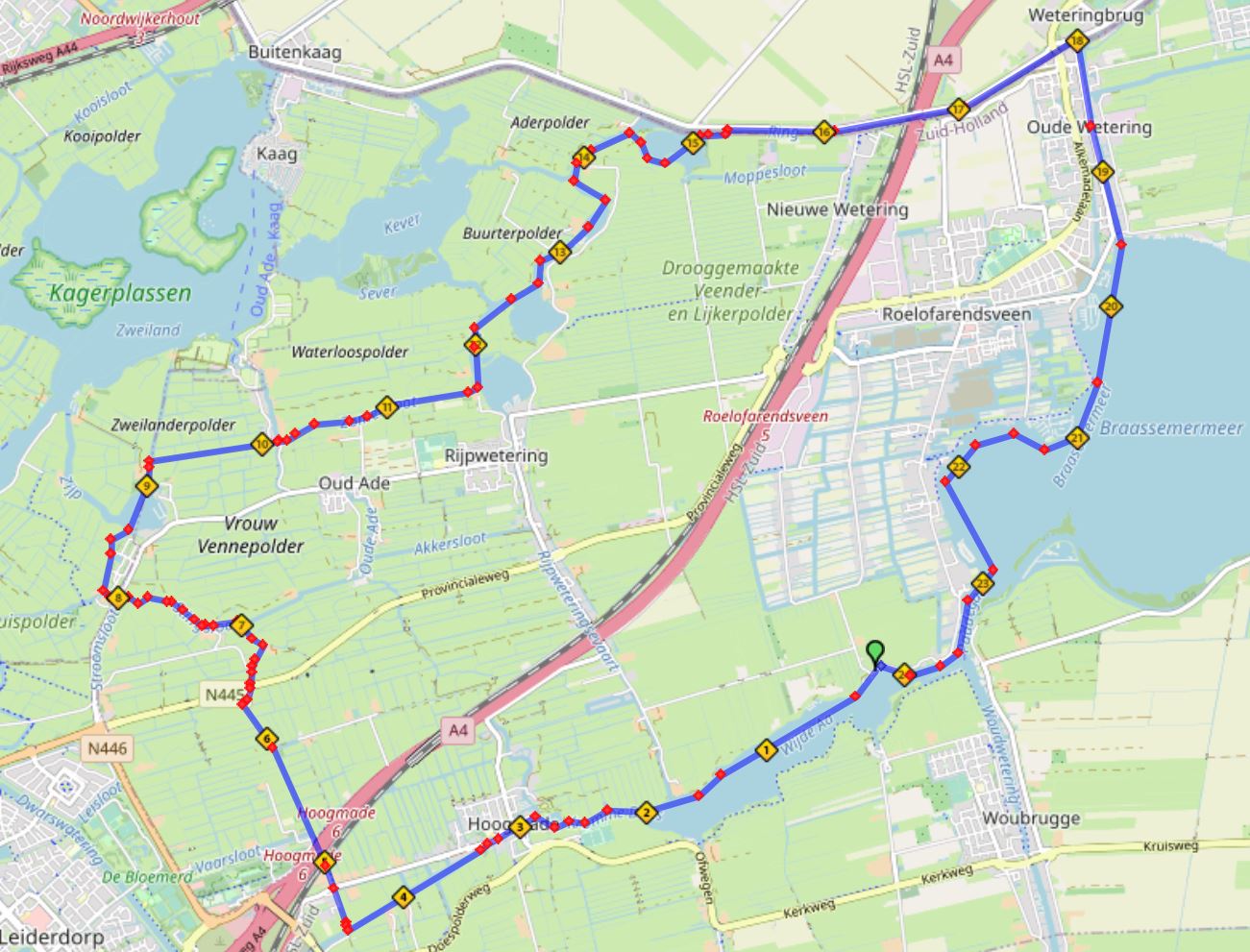 Kaag-Braassem 24 km